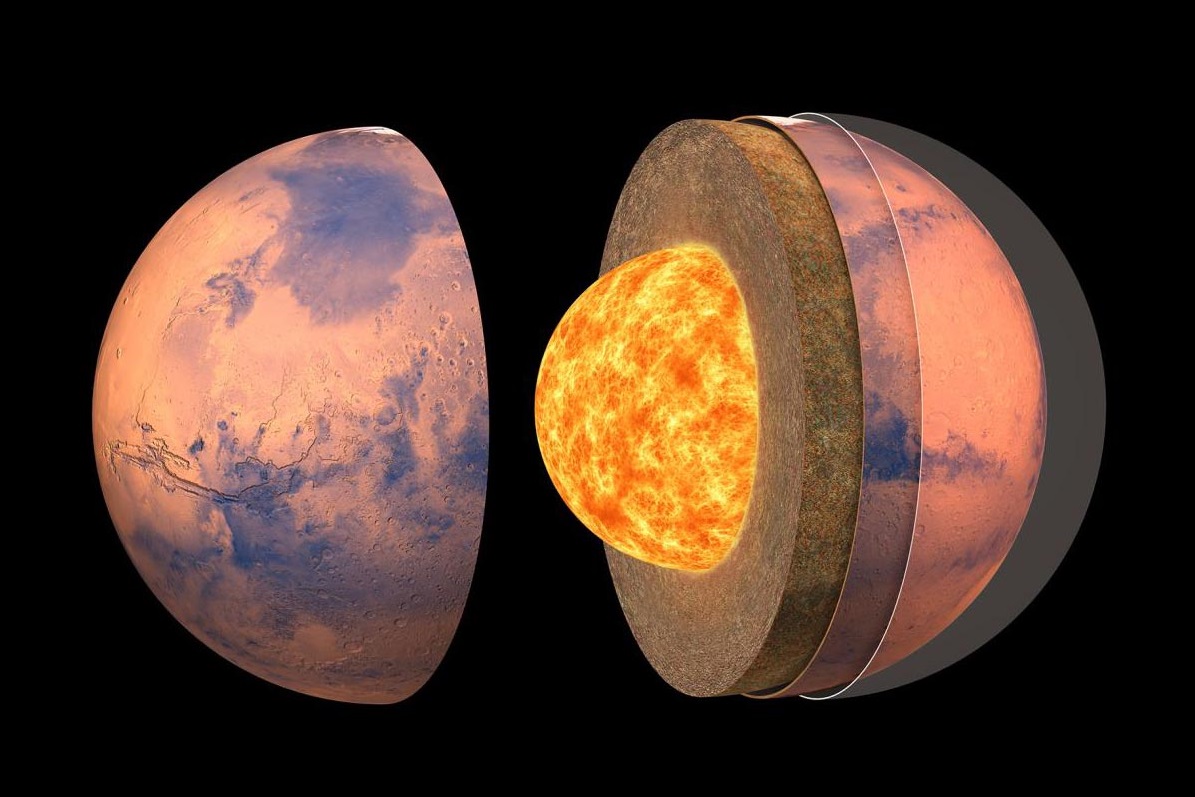 NASA releases first map of the internal structure of Mars